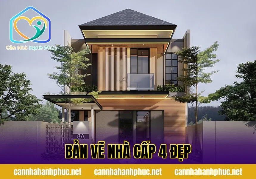 Bản Vẽ Nhà Cấp 4 Đẹp