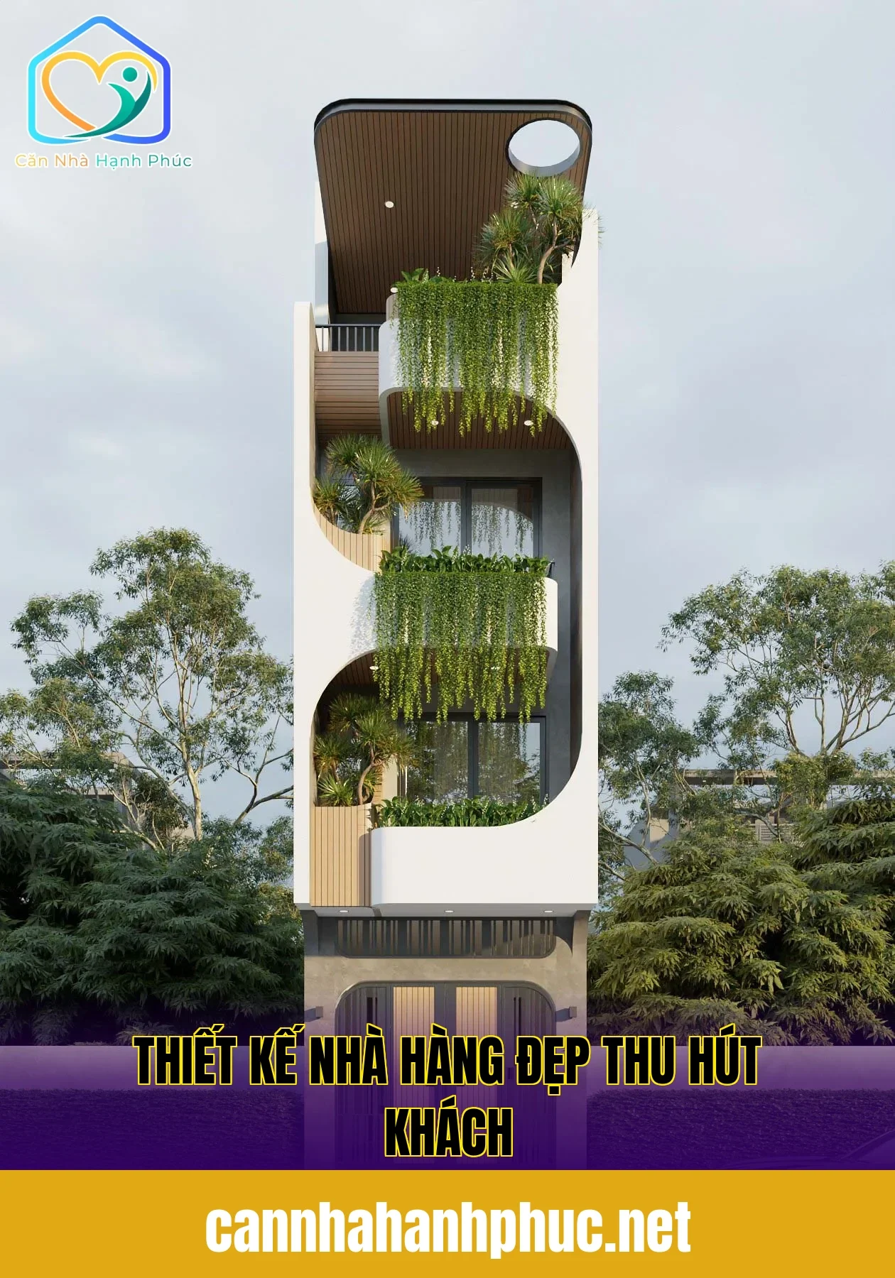 Thiết Kế Nhà Hàng Đẹp Thu Hút Khách