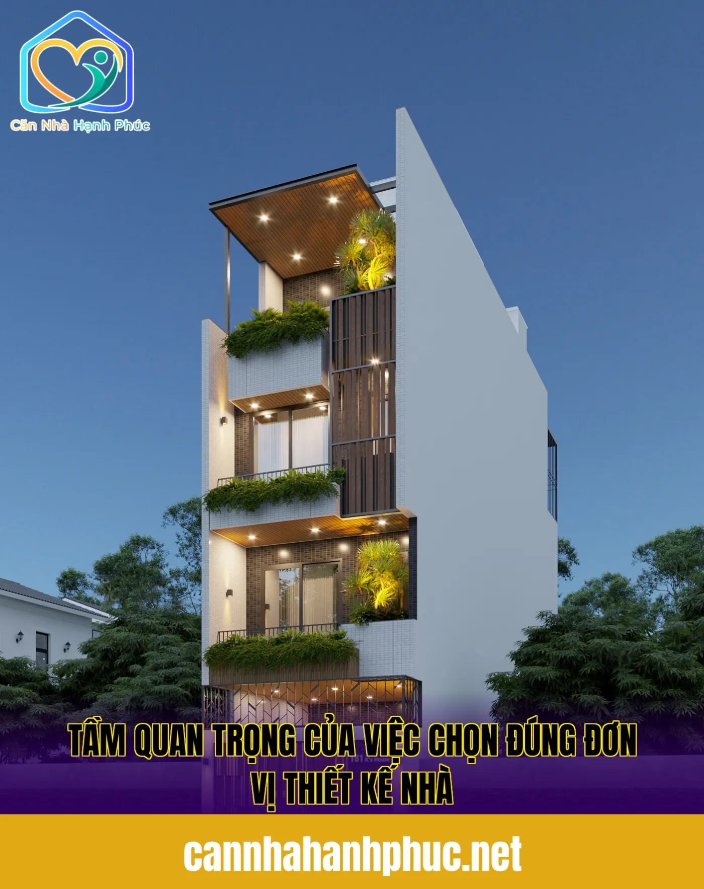 Tầm quan trọng của việc chọn đúng đơn vị thiết kế nhà