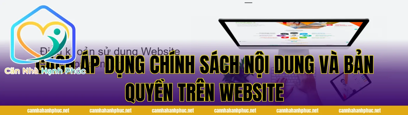 Cách áp dụng chính sách nội dung và bản quyền trên website