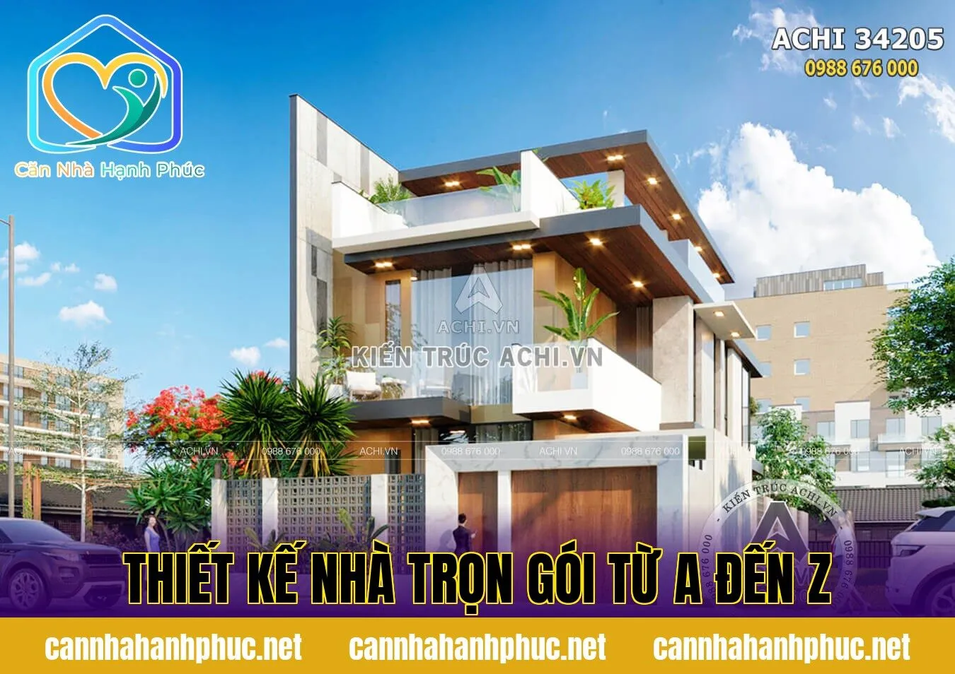 Thiết Kế Nhà Trọn Gói Từ A Đến Z