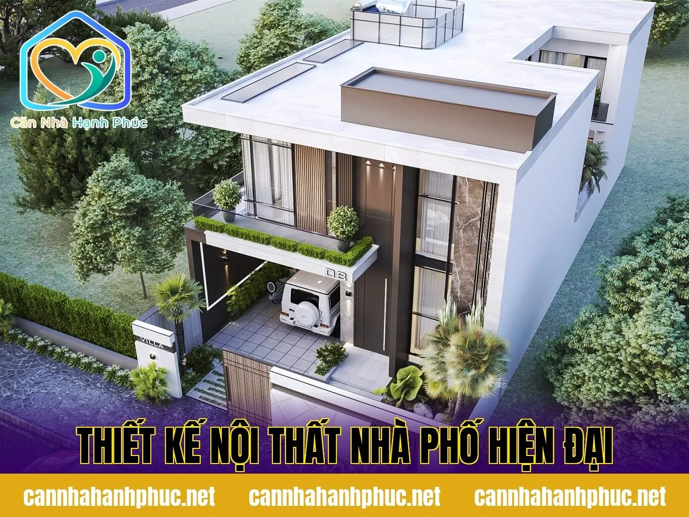 Thiết Kế Nội Thất Nhà Phố Hiện Đại