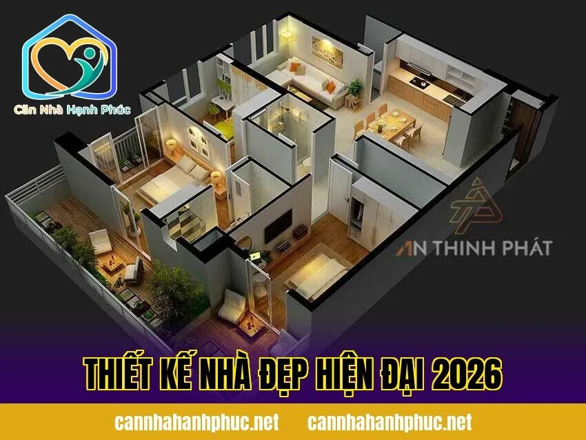Thiết Kế Nhà Đẹp Hiện Đại 2026