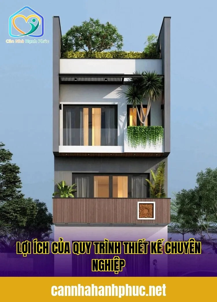 Lợi ích của quy trình thiết kế chuyên nghiệp