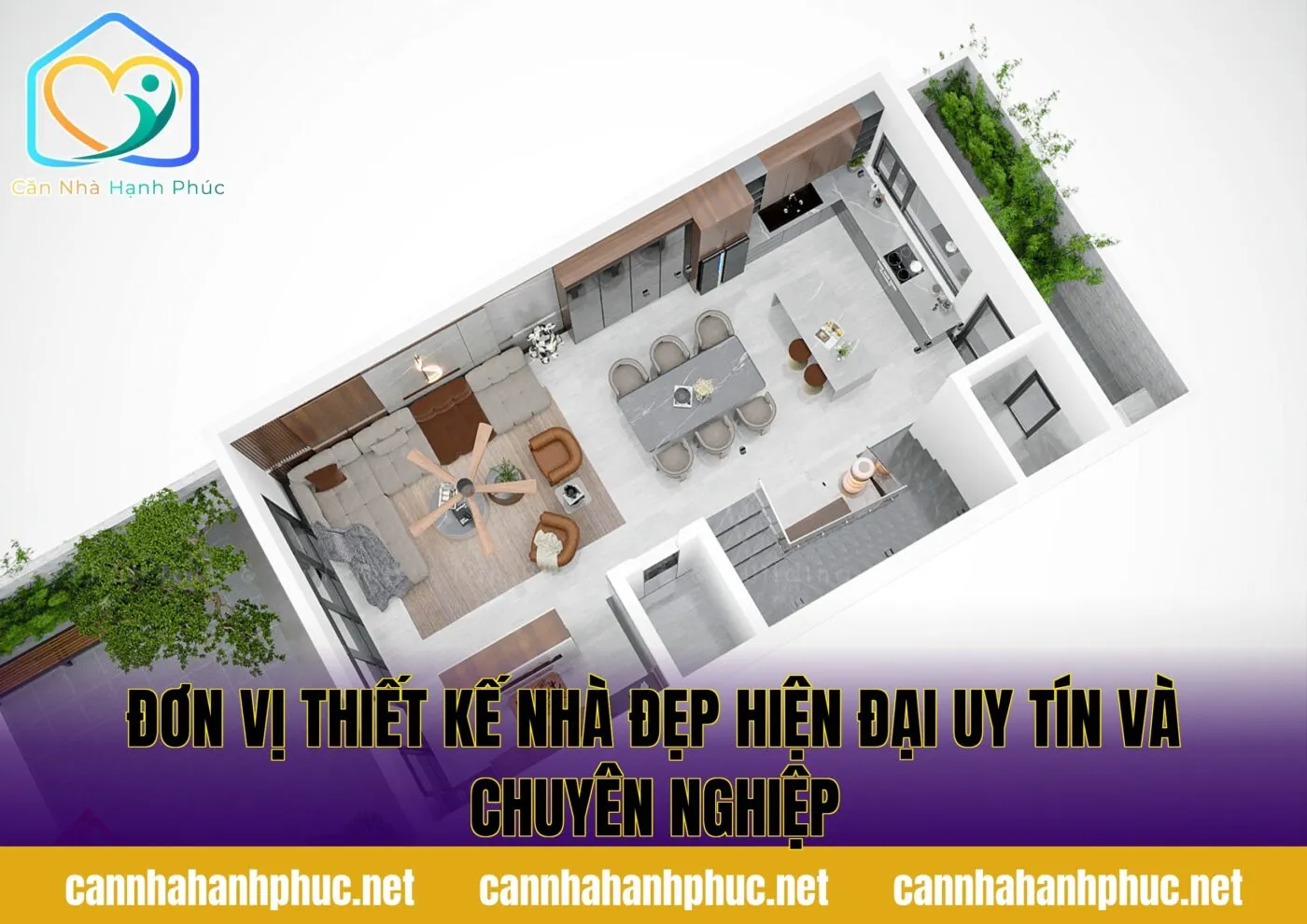 Đơn vị thiết kế nhà đẹp hiện đại uy tín và chuyên nghiệp