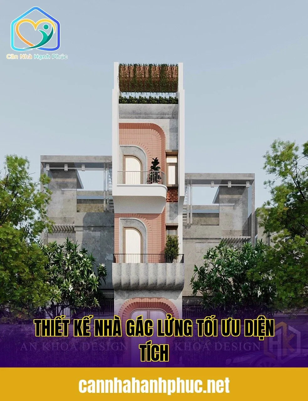 Thiết Kế Nhà Gác Lửng Tối Ưu Diện Tích