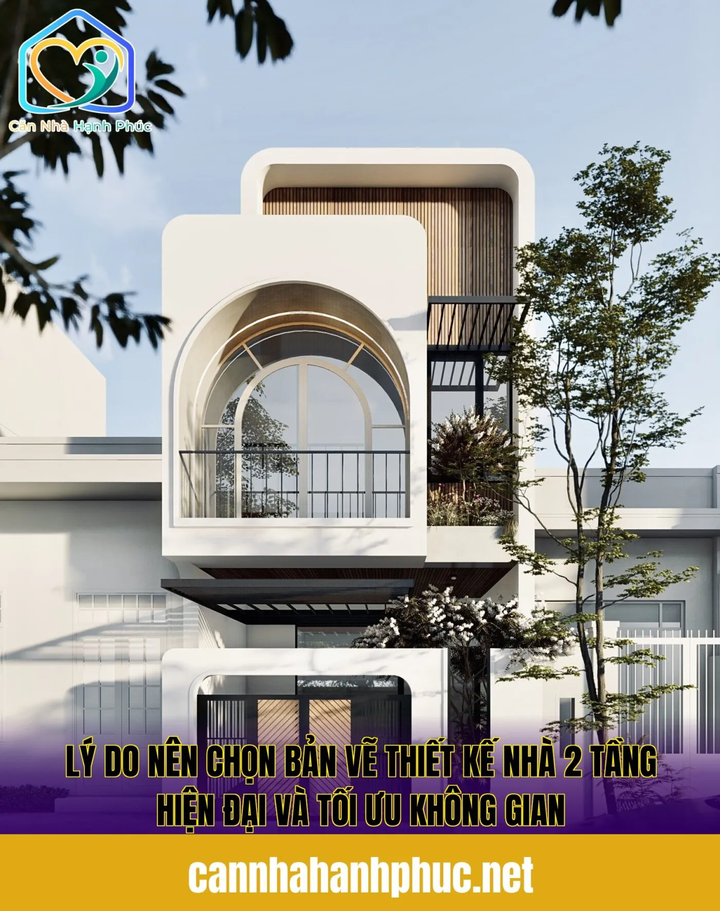 lý do nên chọn bản vẽ thiết kế nhà 2 tầng hiện đại và tối ưu không gian